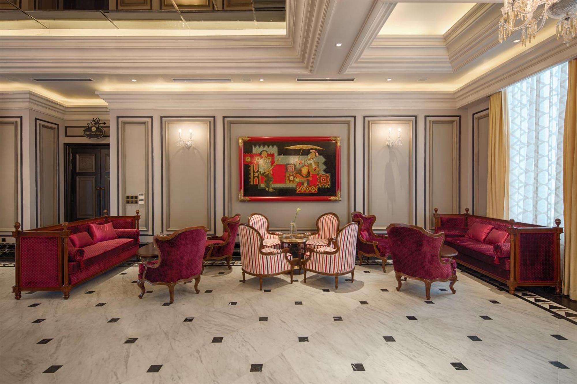 Silk Path Grand Sapa Resort & Spa מראה חיצוני תמונה The lobby of the hotel