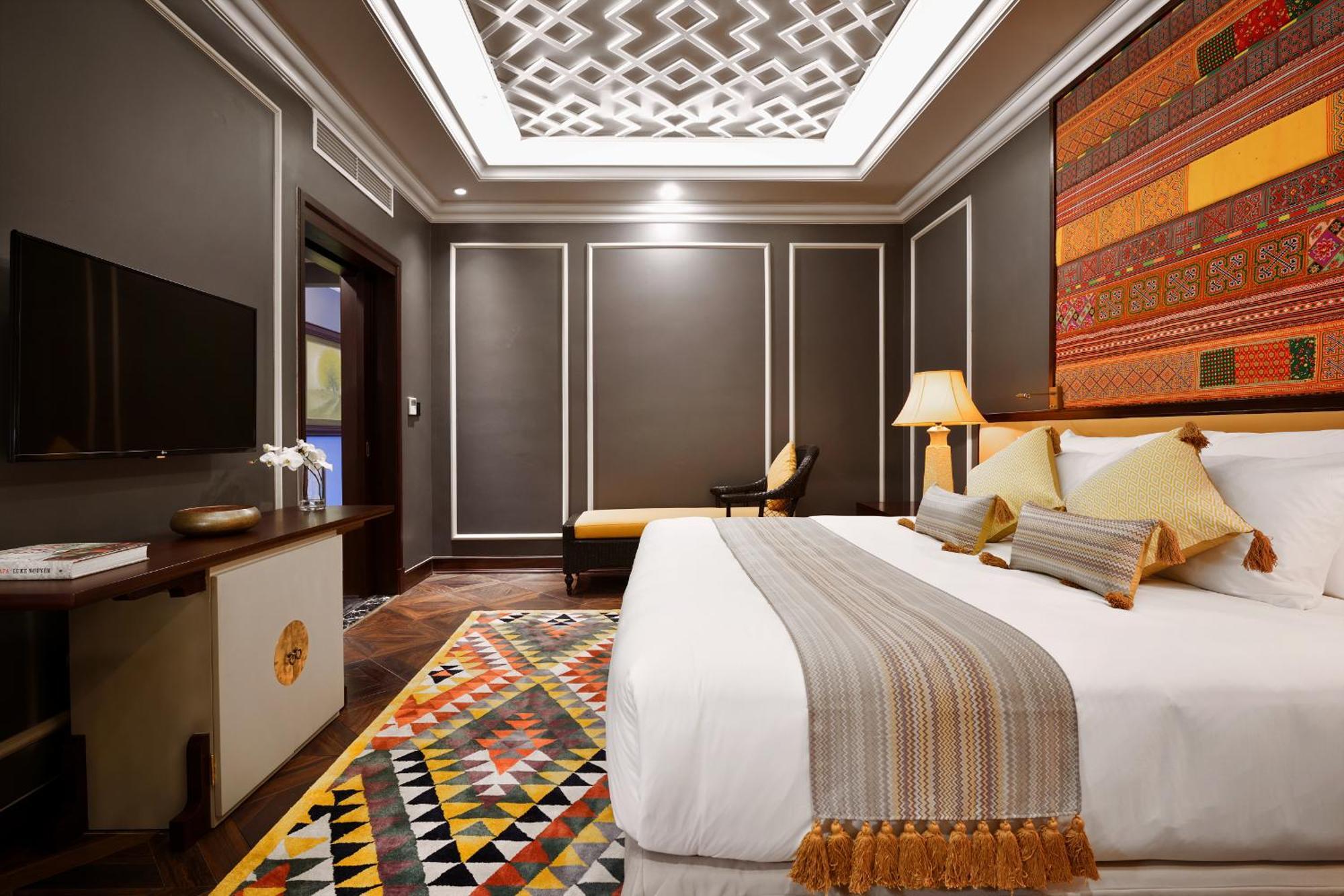Silk Path Grand Sapa Resort & Spa מראה חיצוני תמונה A bedroom at the hotel