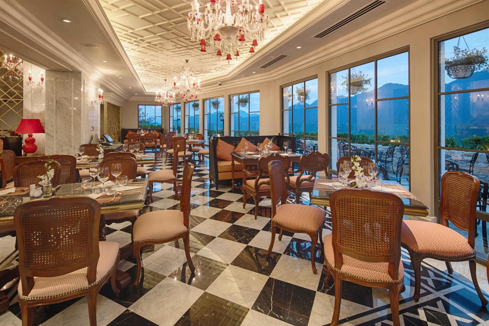 Silk Path Grand Sapa Resort & Spa מראה חיצוני תמונה The restaurant
