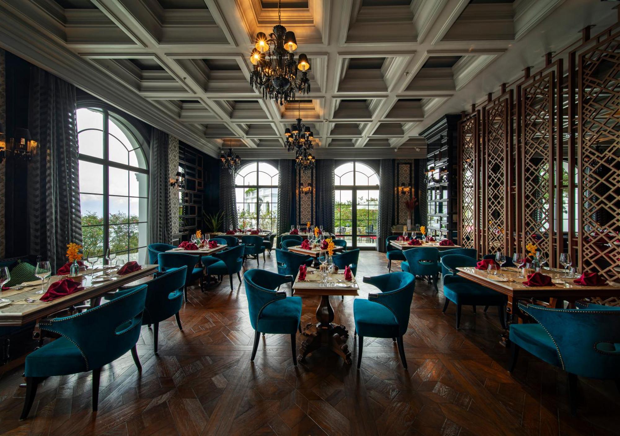 Silk Path Grand Sapa Resort & Spa מראה חיצוני תמונה The restaurant