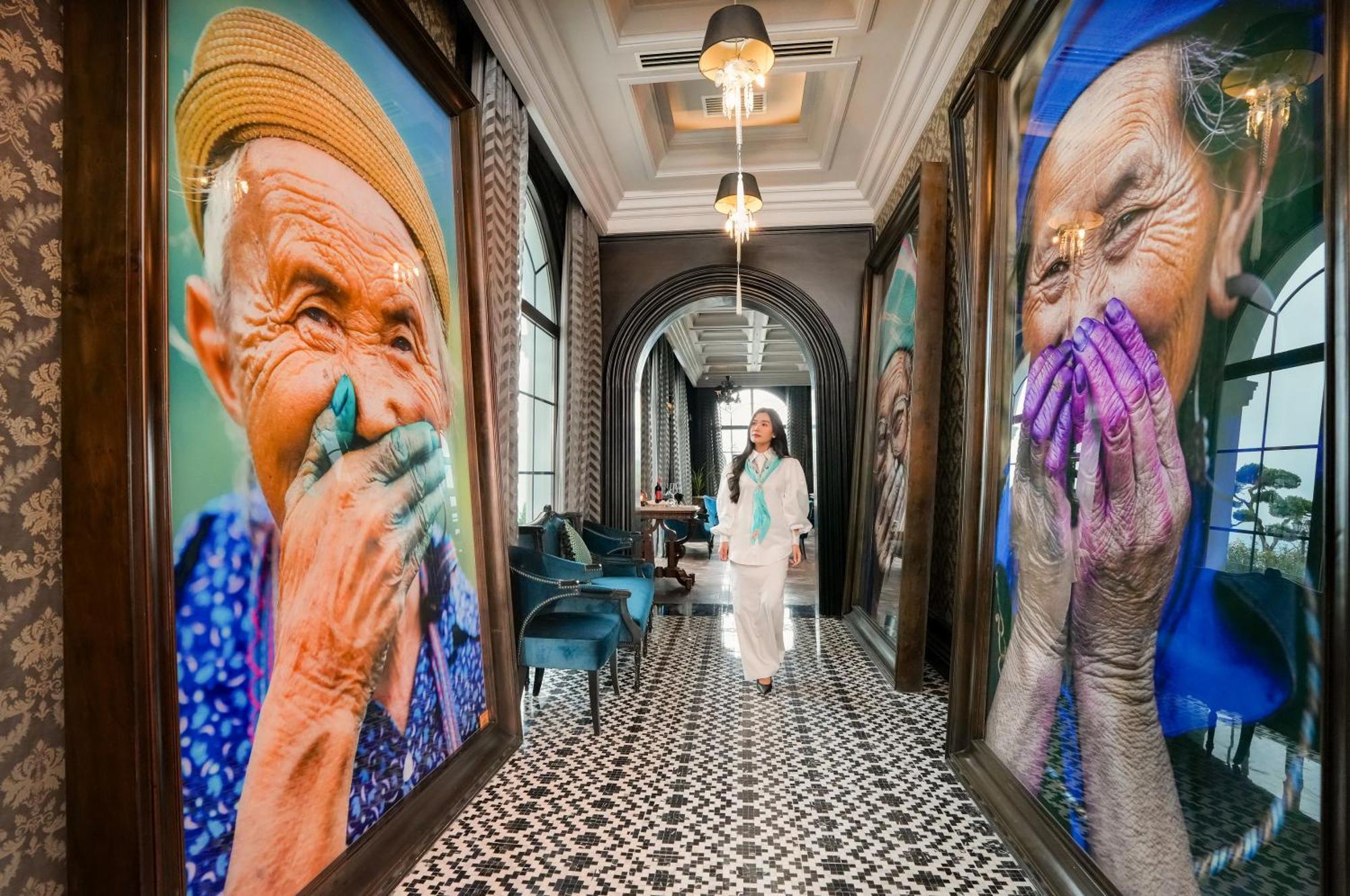 Silk Path Grand Sapa Resort & Spa מראה חיצוני תמונה The interior of the hotel